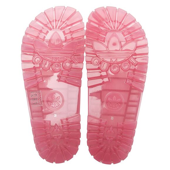 Gucci x Adidas Rubber Logo Slides - Size 9 / 39 - Picture 5 of 6